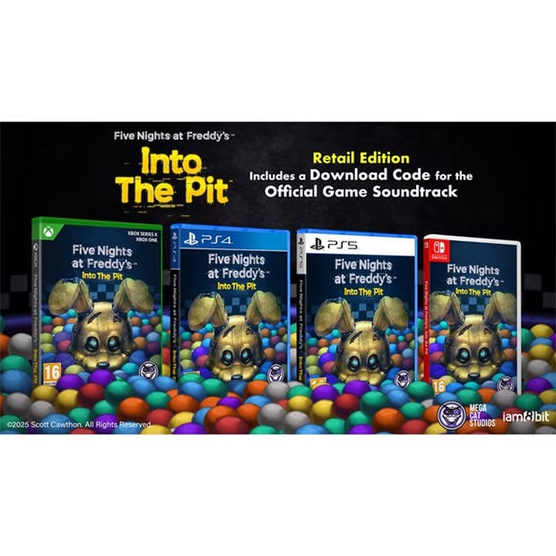 iam8bit Five Nights At Freddys: Into The Pit