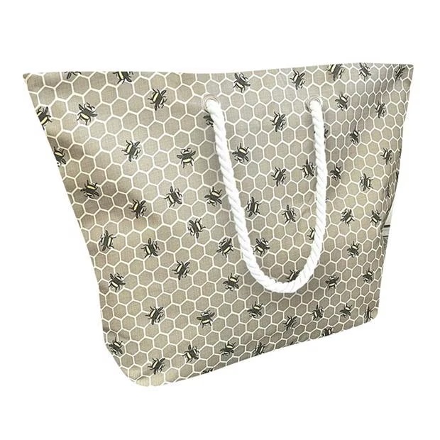Country Club Beach Bag Insulated Cooler - Busy Bee