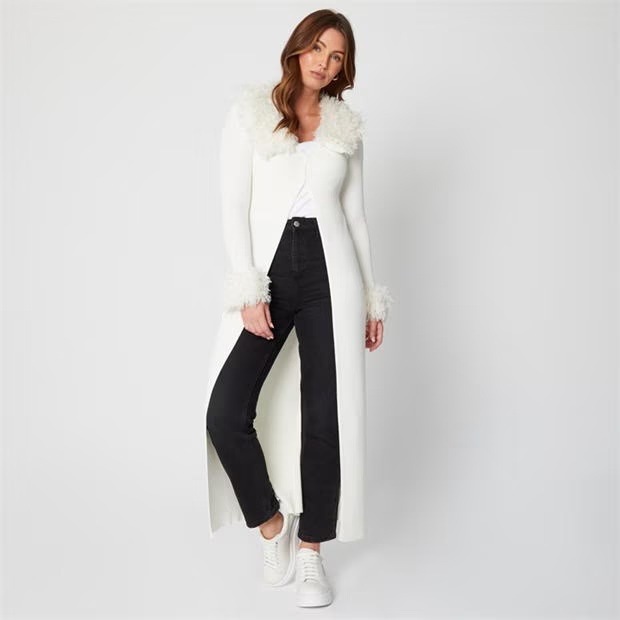 Be You Maxi Textured Knit Cardigan