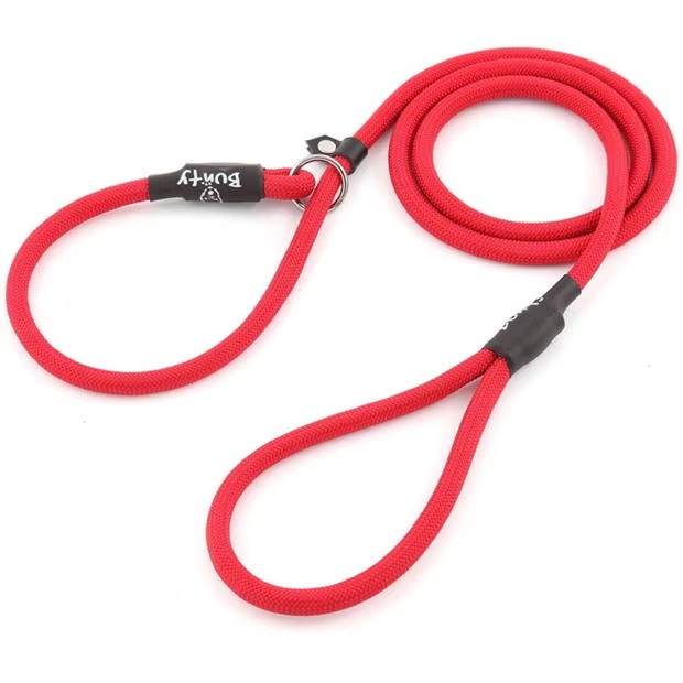 Bunty Bunty Dog Slip On Rope Lead - Red