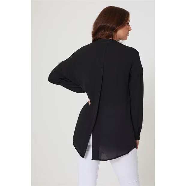 Be You Long Sleeve V Neck Blouse