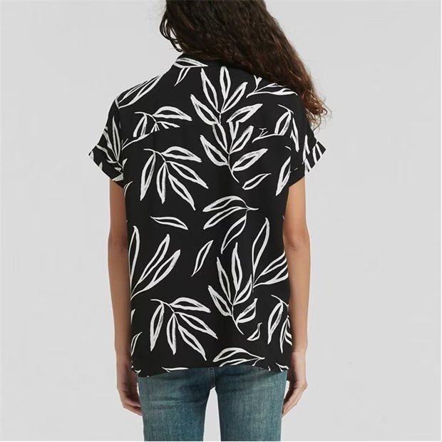Be You Leaf Print Shirt