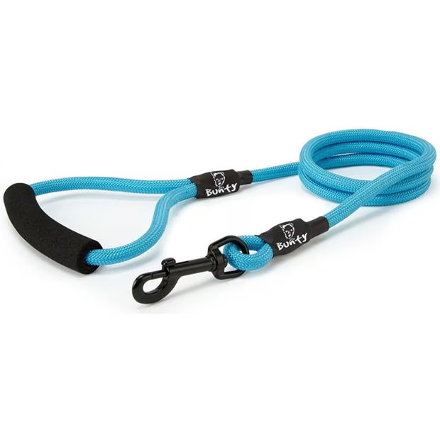 Bunty Bunty Dog Pet Rope Lead - Blue