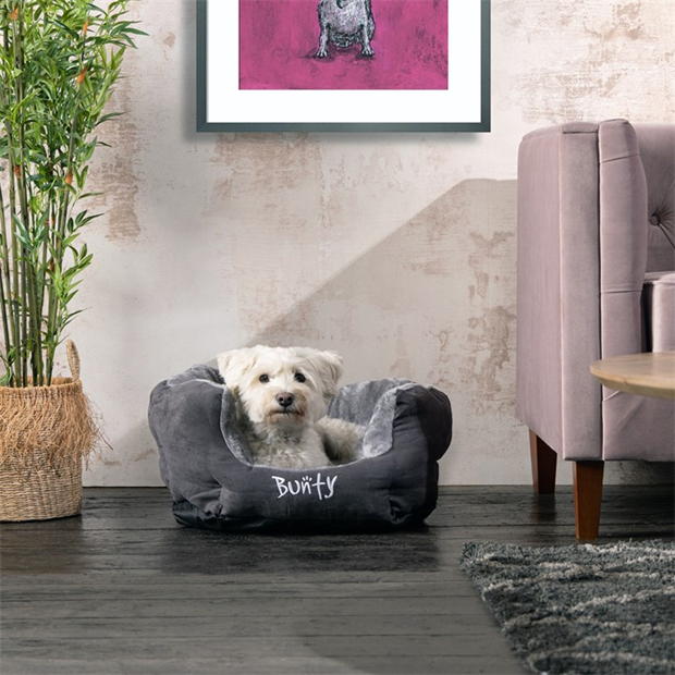 Bunty Bunty Polar Dog Bed - Grey