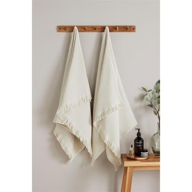 Homelife Set of 2 Waffle Towels