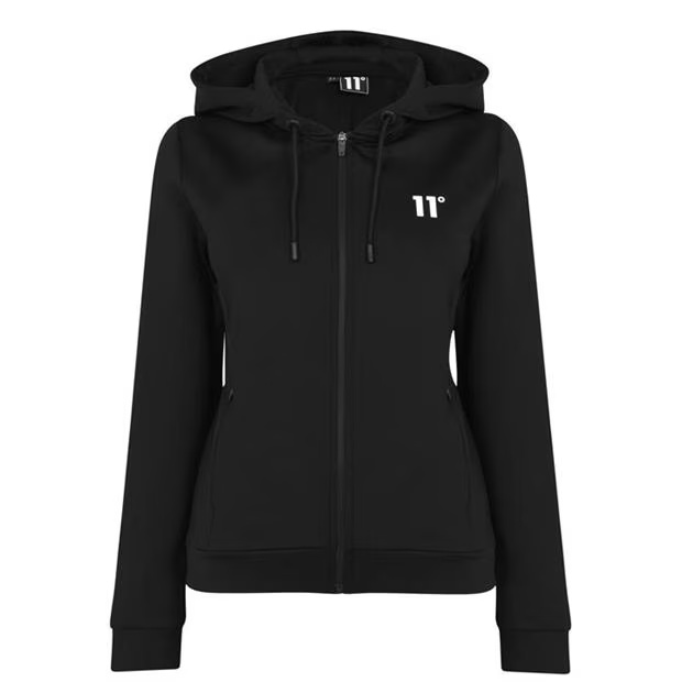 11 Degrees Core Poly Full Zip Hoodie