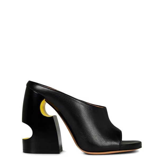 OFF WHITE Meteor Leather Mules