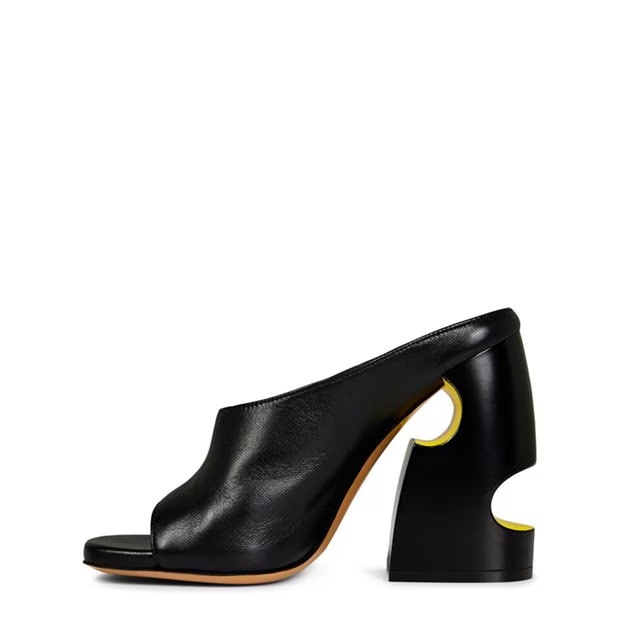 OFF WHITE Meteor Leather Mules