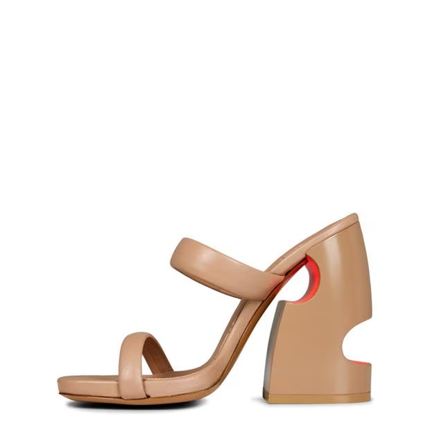 OFF WHITE Pop Meteor Block Heel Mules