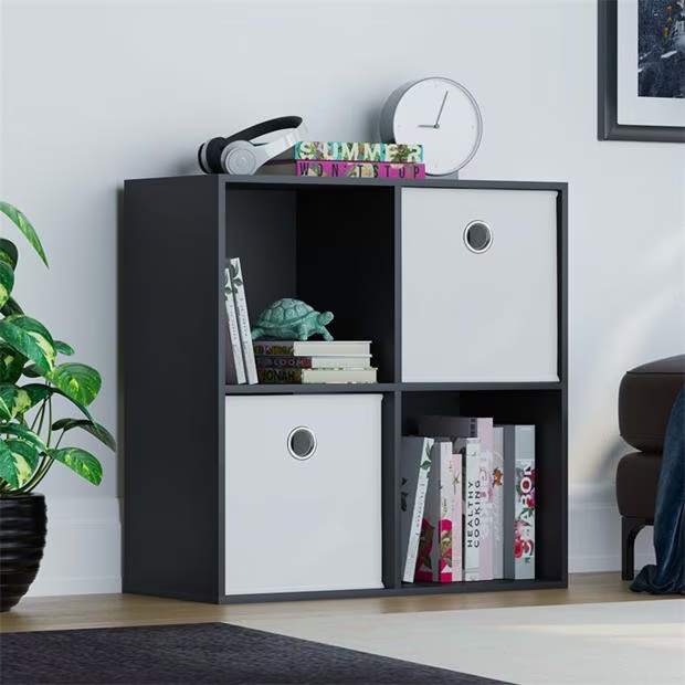 Lassic 2x2 Cube Storage Unit (B) + Set of 2 Storage Cubes