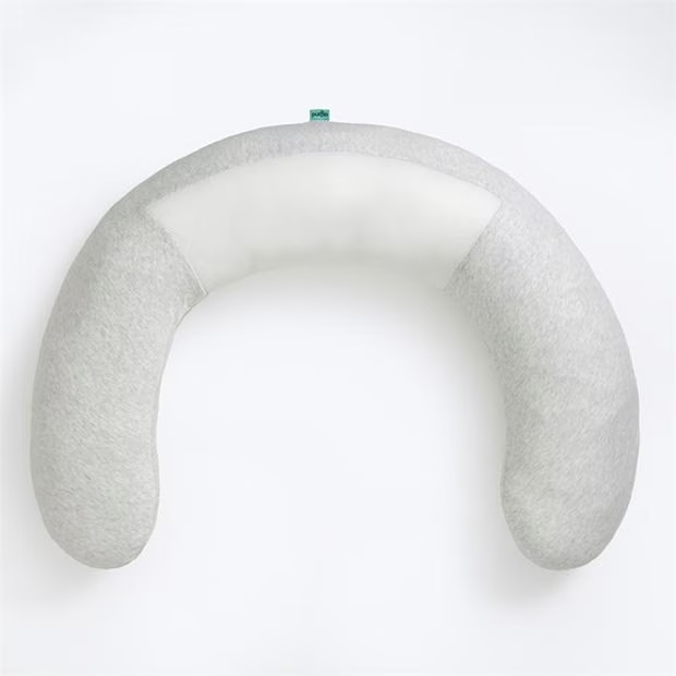 Purflo Breathe Pregnancy Pillow in Minimal Grey