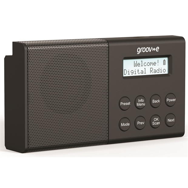 Groov-e Groov-e Geneva Rechargeable DAB Radio