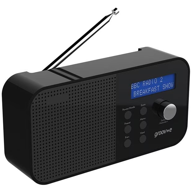 Groov-e Venice Portable DAB/FM Digital Radio