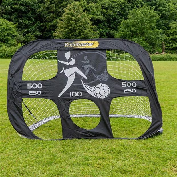 Kickmaster Kickmaster Large Quick Up Goal & Target Shot