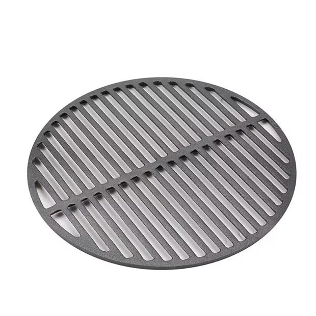 Breeins 45.5cm Circular Cast Iron Grate Dual BBQ Grid