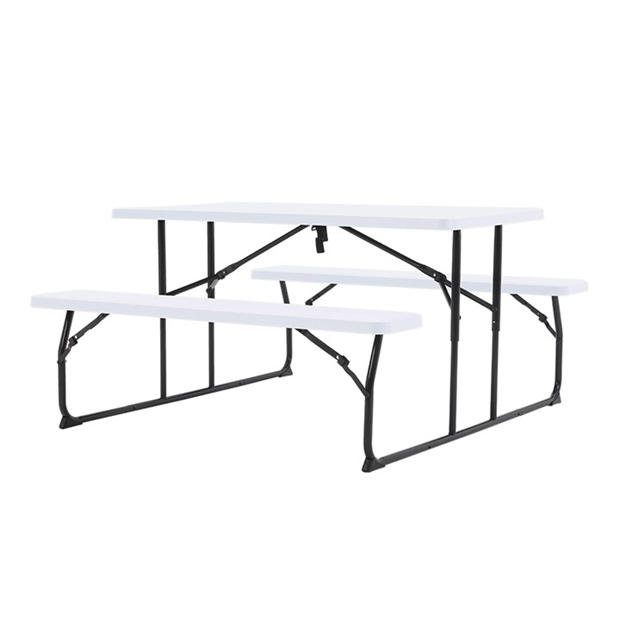 Breeins 73x151x136cm Foldable Picnic Table and Bench Set