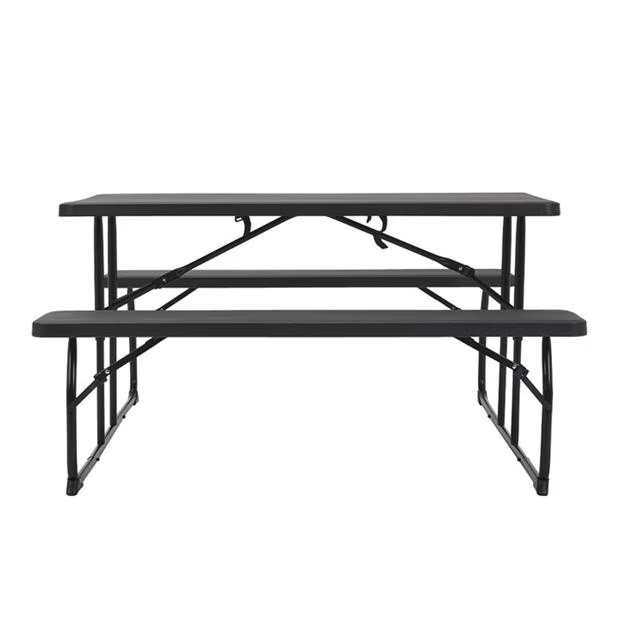 Breeins 74x180x160cm Foldable Picnic Table & Bench Set