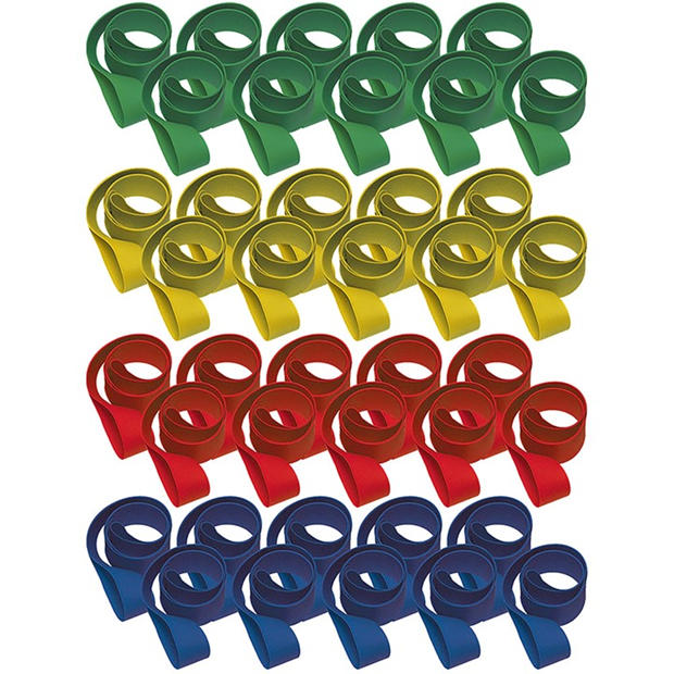 Sports Directory Plastic Team Bands (Pack of 10)