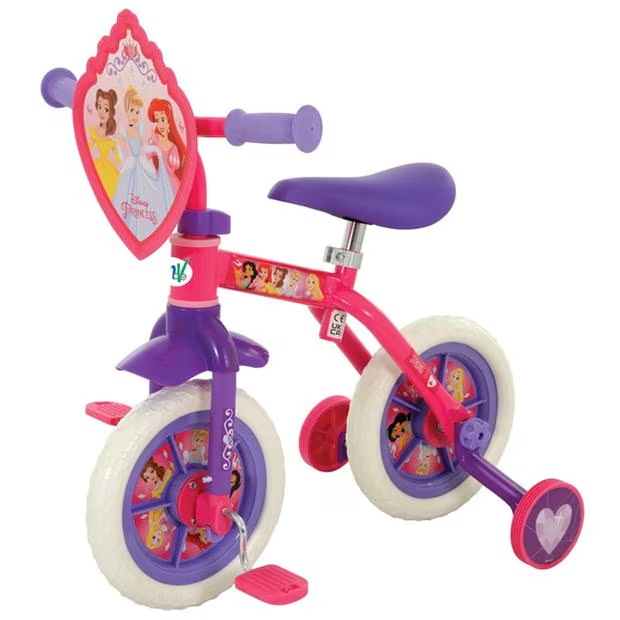 Disney Disney Princess 2in1 10inch Training Bike
