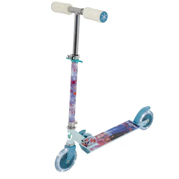 Frozen Frozen 2 Folding Scooter with Light Up Wheels