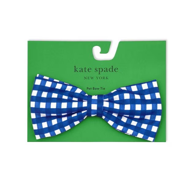 Kate Spade Dog Navy Bow Tie