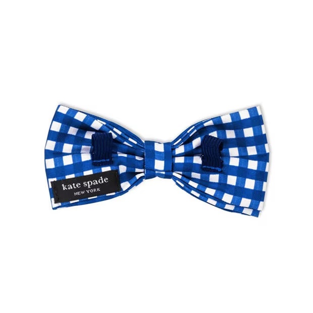 Kate Spade Dog Navy Bow Tie