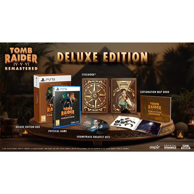 U and I Entertainment Tomb Raider IV-VI Remastered Starring Lara Croft: Deluxe Edition