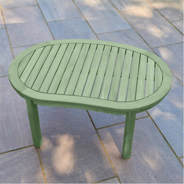 Greenhurst Greenhurst Woodfield Banana Table in Sage Green