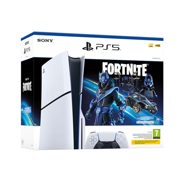 PlayStation PlayStation 5 Disc Console Fortnite Cobalt Star Bundle