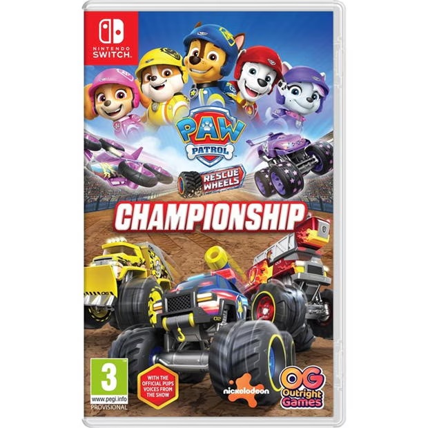 Bandai Namco Entertainment PAW PATROLâ¢ RESCUE WHEELSâ¢: CHAMPIONSHIP