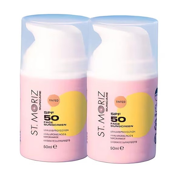 St Moriz St Moriz SPF 50 Tinted Face Sunscreen Duo