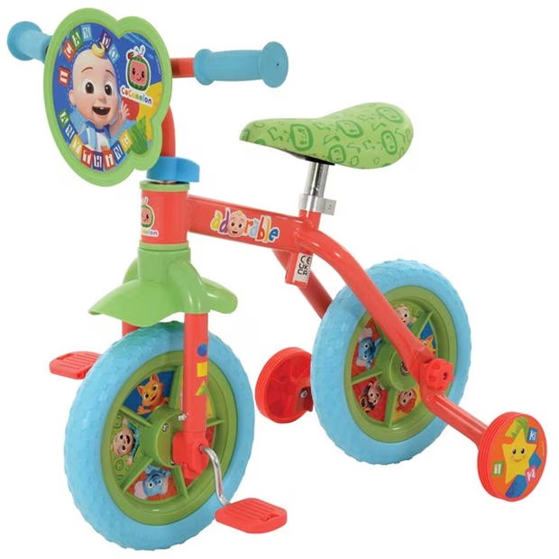 Cocomelon CoComelon 2 in 1 10 Training Bike
