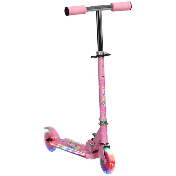 HOMCOM HOMCOM Kids Scooter with Lights 3-7 Years
