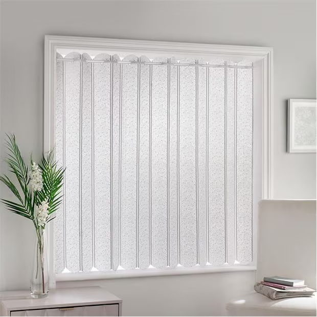 Tyrone Textiles Parma Lace Louvre Style Blind