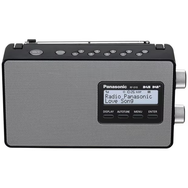Panasonic Portable DAB/FM Radio - Black