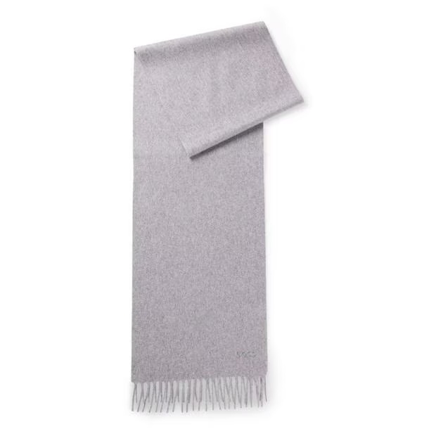Boss Embroidered Logo Scarf