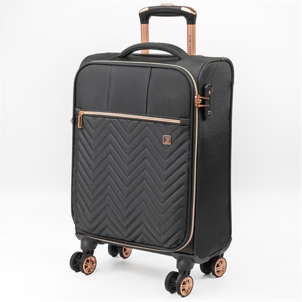 Gino Ferrari Biella Small Soft Shell Cabin Case Flight Luggage