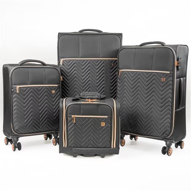 Gino Ferrari Biella Small Soft Shell Cabin Case Flight Luggage