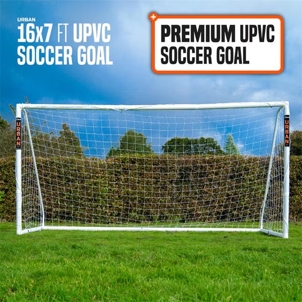 Football Flick Football Flick Urban UPVC Football Goal 16x 7