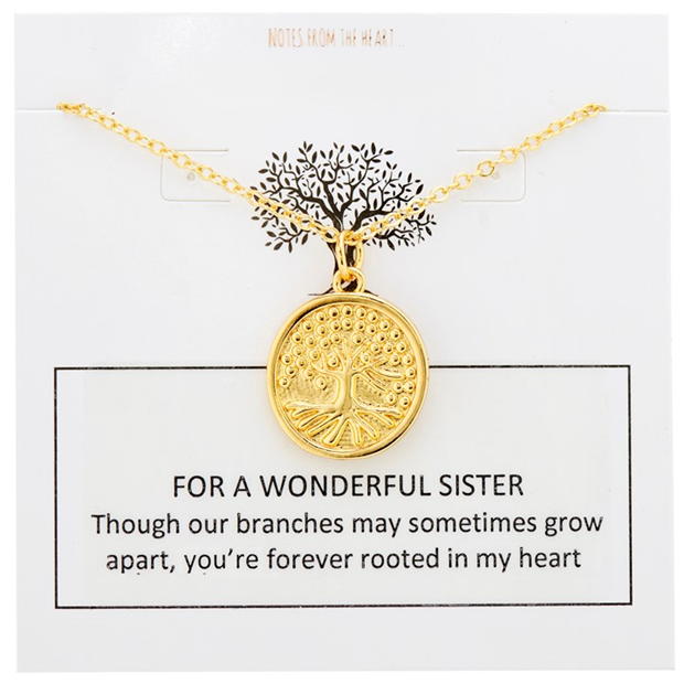 Notes From The Heart NFTH FOR A WONDERFUL SISTER PENDANT