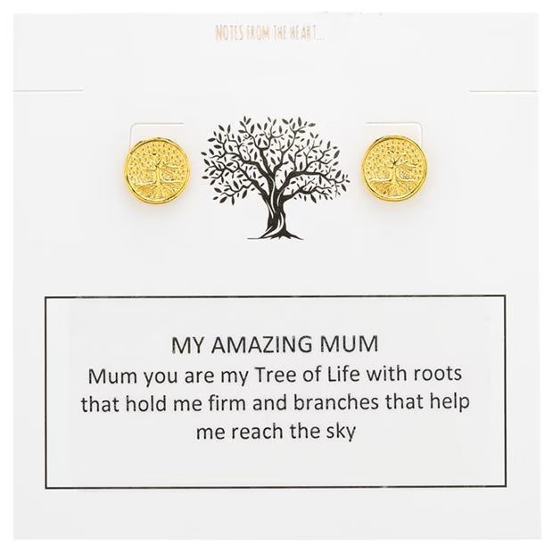 Notes From The Heart NFTH AMAZING MUM EARRINGS