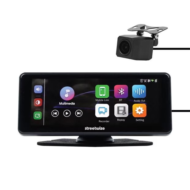 Streetwize 7 FreePlay Car Display Unit with Rear Camera